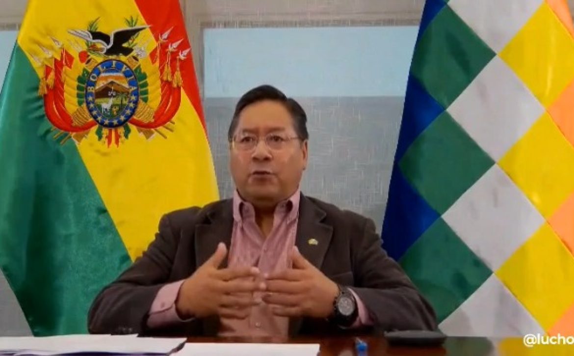 Presidente en el dia de la madre tierra